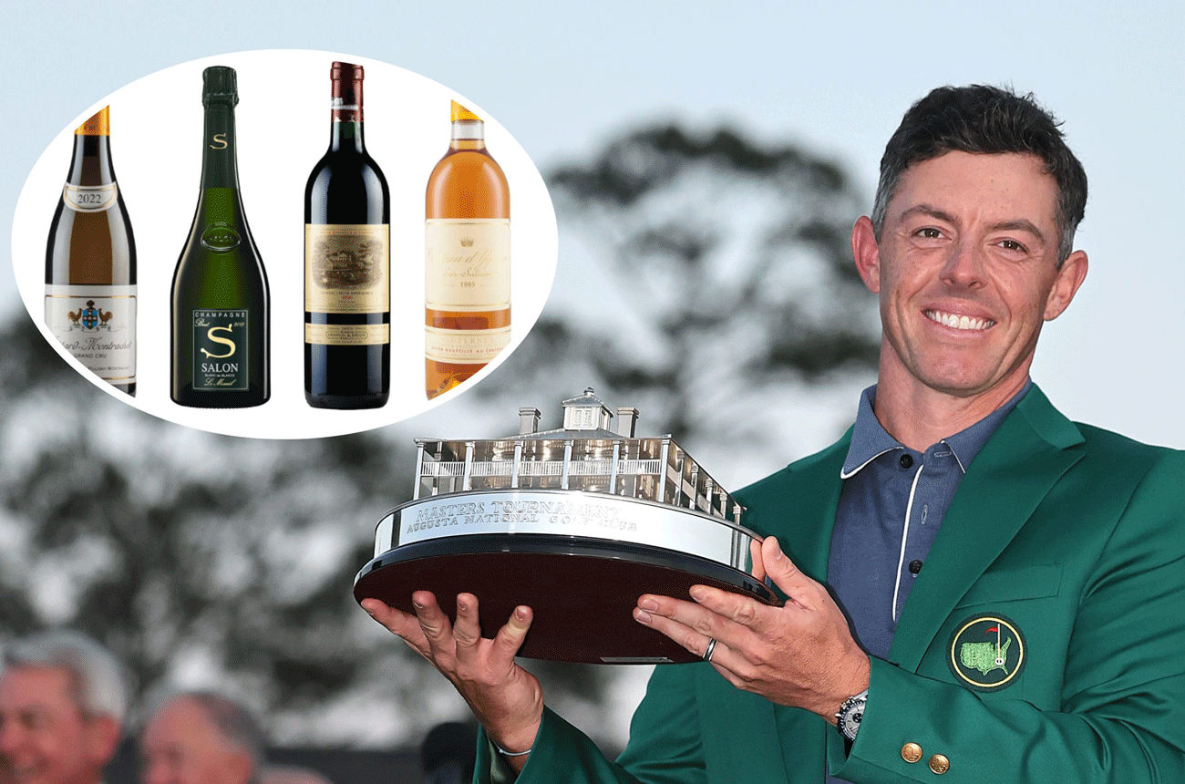 £49 тис. – вартість вин на вечерю чемпіонів Masters Рорі Макілроя