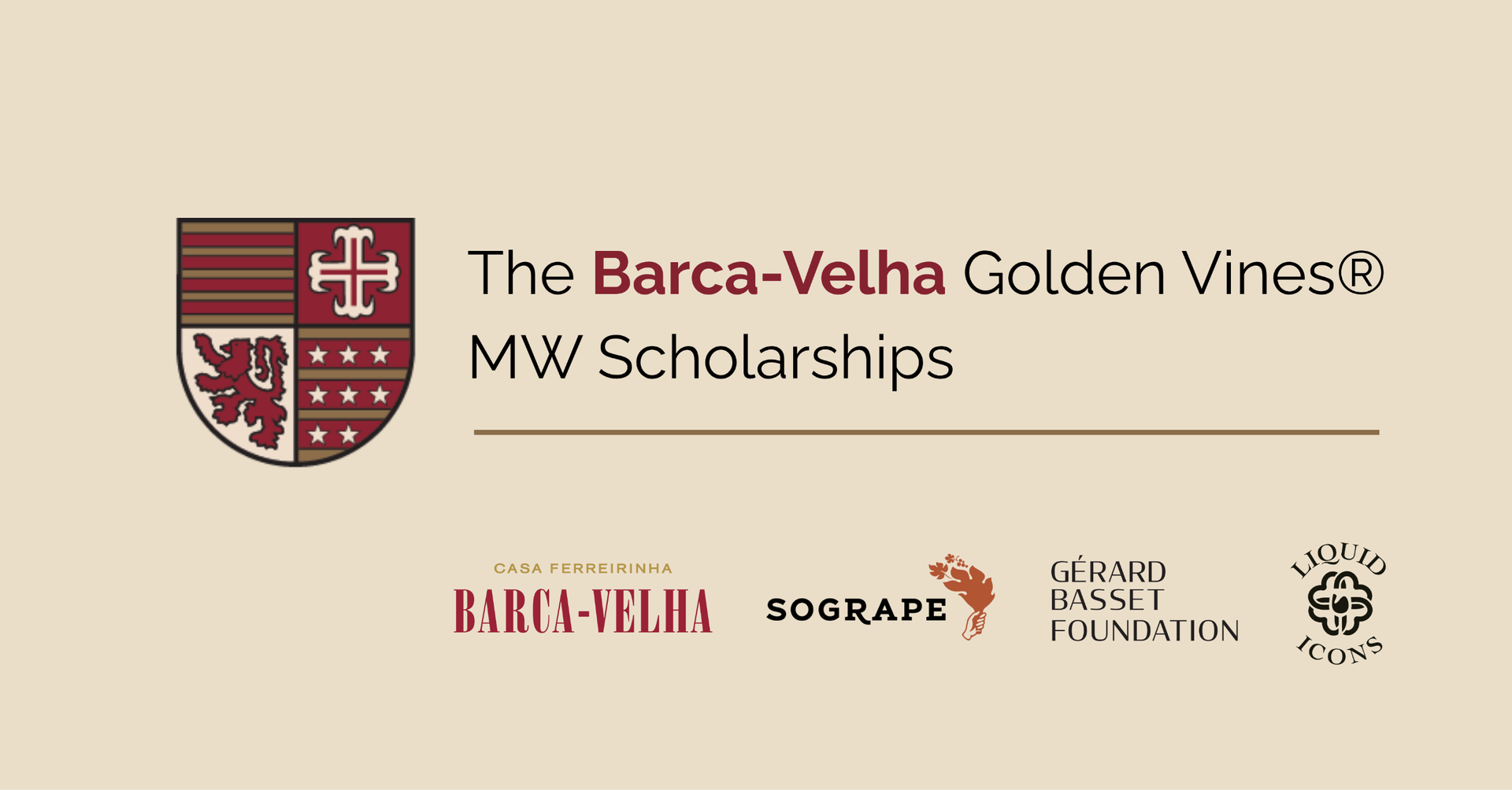 Вчителі вина отримують стипендії Barca-Velha Golden Vines MW 2026 року