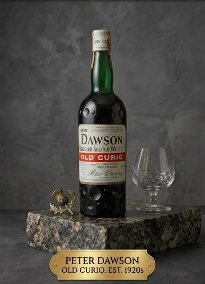 Dawson Blended Scotch Whisky Old Curio