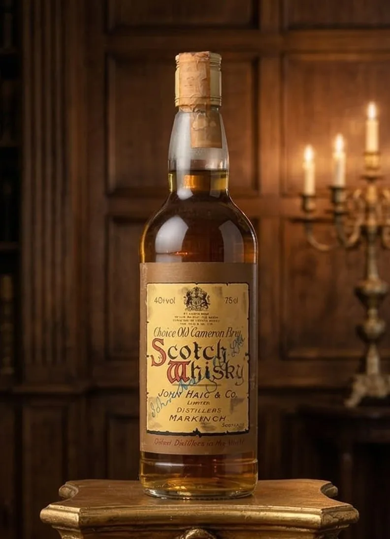 Choice Old Cameron Brig Scotch Whisky