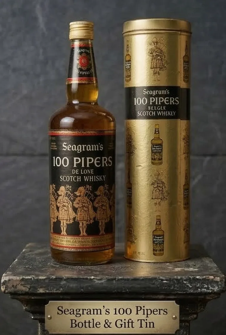Seagram's 100 Pipers De Luxe Scotch Whisky