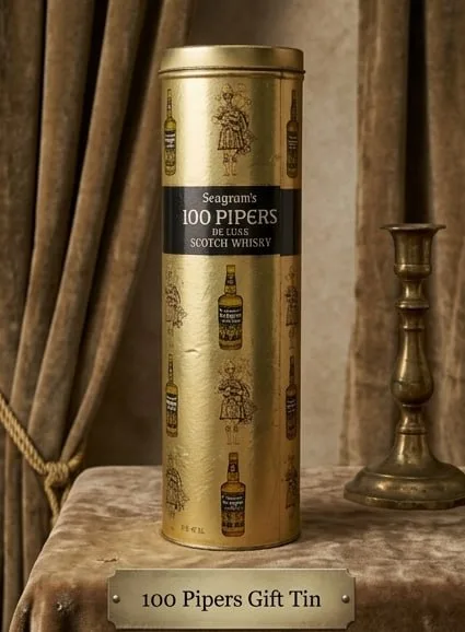 Seagram's 100 Pipers De Luxe Scotch Whisky 2