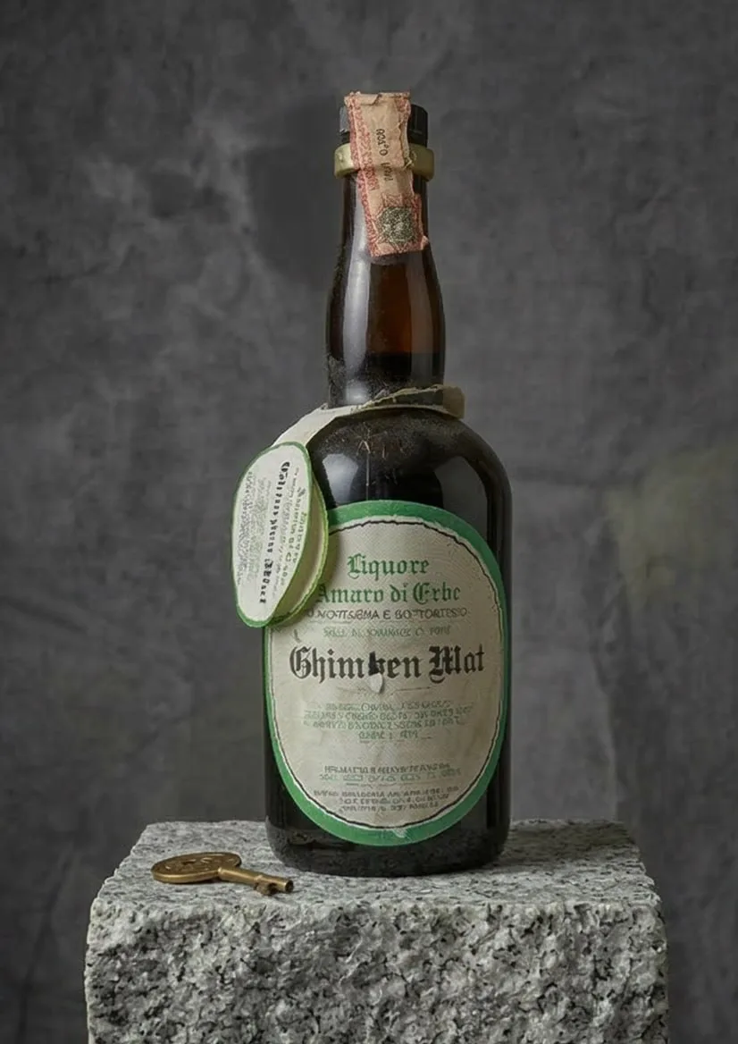 Liquore Amaro di Erbe Ghinten Mat