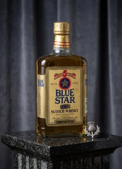Blue Star Scotch Whisky 5 years old