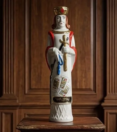Ezra Brooks Old Crow Chessmen Decanter 2