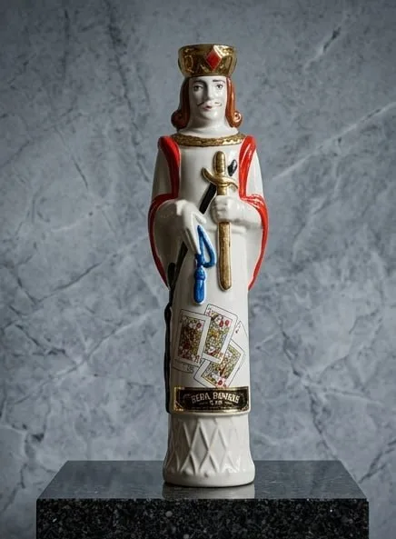 Ezra Brooks Old Crow Chessmen Decanter 3