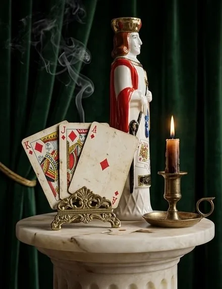 Ezra Brooks Old Crow Chessmen Decanter 4